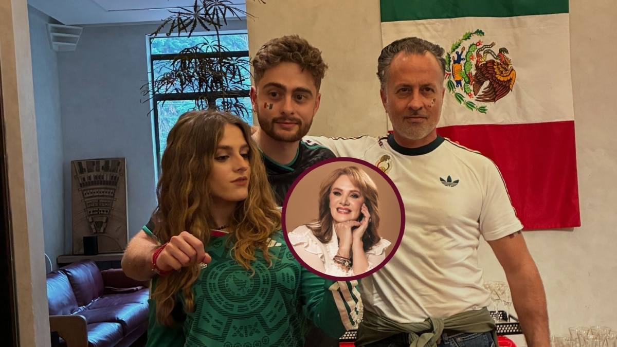 Erika Buenfil habla de la relación entre Nicolás y Ernesto Zedillo Jr.: “no me dan celos”