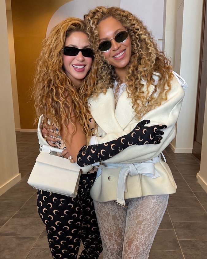 Shakira y Beyoncé.