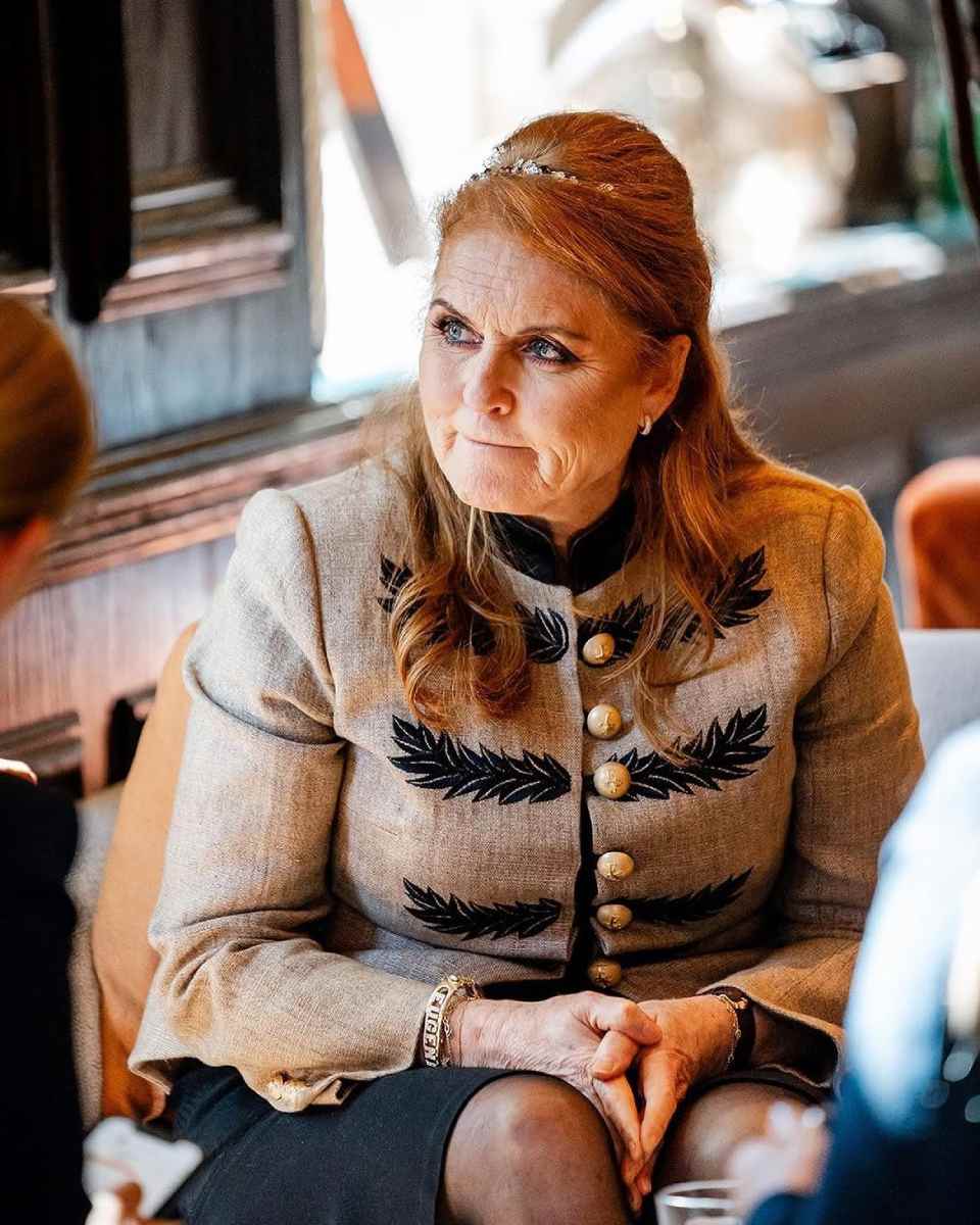 Sarah Ferguson y el magnate Paddy McNally conservaron una amistad durante muchos años. 